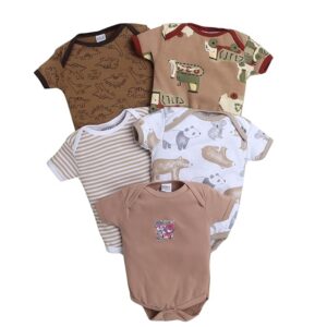 EIO New Born Baby Multi-Color Cotton Sleep Suit Romper Body Jumpsuti Body Suit for Boys and Girls Combo Set